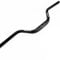 BICYCGEAR Mountainbike-Lenker 640 mm, 100 mm Rise Fahrradlenker, 10° Backsweep, Aluminium, Riser Lenker für E-Bike, Schmutz, Fixie-Getriebe, Motorrad, BMX, Cruiser, MTB, 2,5 cm