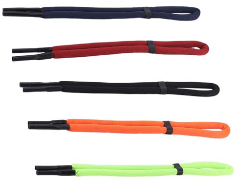OWLMATE 5 Stück Brillenband Schwimmfähig, Brillenband Sport, Brillenband Herren Anti-Verlust Brillenbänder für Wassersport Bootfahren Kajakfahren Surfen Herren Damen