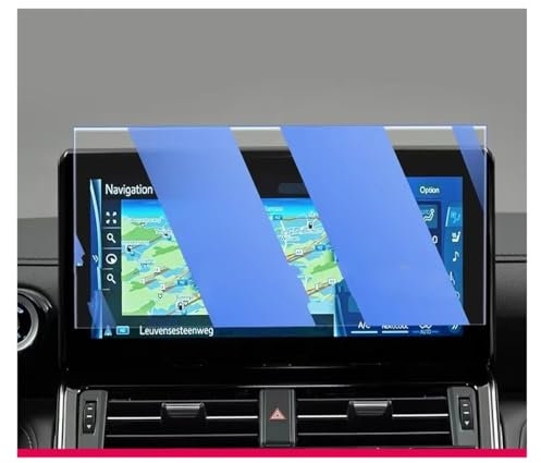 GPS-Navigationsfilm Für Toyota Für Land Für Cruiser 2016 2017 2018 2019 2020 2021 2022 Auto GPS Navigation Film Anti-Scratch-Film Navi Displayschutzfolie(Style B Blue)