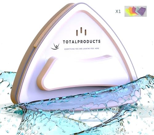 Limpia cristales magnetico, limpiador de cristales individuales, pack de limpiador con iman de ventanas+bayeta de microfibra, limpiador seguro, duradero y eficaz solo para cristal simple, de max. 10mm