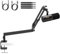 TONOR Microfono Gaming USB/XLR con Braccio Basso Profilo, Microfono Cardioide Dinamico per PC, Microfono in Metallo per Giochi, Streaming, Studio, Podcast, Registrazione Vocale, TD510+