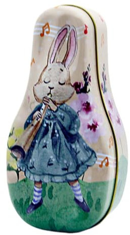 Generisch Keksdose Ostern, Osterhasen Metalldosen Mit Deckel, Vintage Plätzchendose, Osterdose Schokolade Süßigkeiten Verpackung Ostern