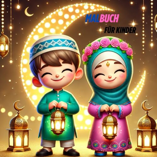 Ramadan Malbuch: für Kinder