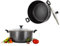 Versatile Aluminium Casserole Pot with Lid - Induction Compatible, Oven Safe Stock Pot, Dutch Oven for Bread Making, Soups, Stews and Casserole Dishes - Durable Non-Stick Cookware (20cm)
