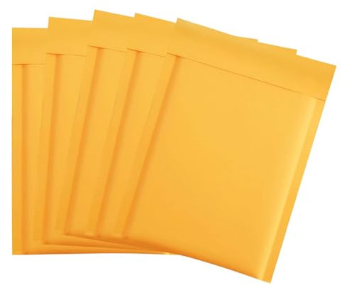 5 Stück Luftpolsterumschläge A5, Gepolsterte Briefumschläge, Selbstversiegelnde, 150 x 210 mm Luftpolster Versandtaschen Polsterumschläge für den Heim und Bürogebrauch