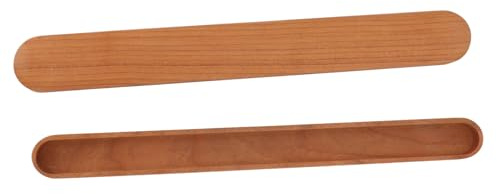 SIXRUN Japanese Style Chopsticks Container, Portable Wooden Case Reusable Detachable Box for Home, Outdoor Travel