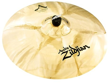 Zildjian A Custom Series - 19 Inch Medium Crash Cymbal - Brilliant finish