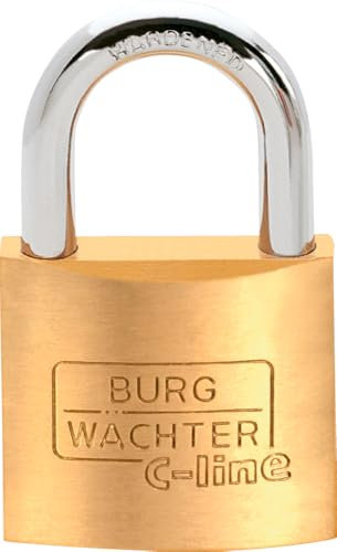 BURG wÄCHTER 222 C-Line – Cadenas 5 x 14,3 x 16 mm en laiton