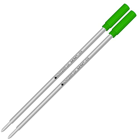 Monteverde C132GN Kugelschreiber-Mine Cross Geeignet für Rechts-/Linkshänder grün