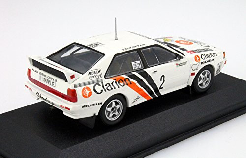 Minichamps 430841902 - Audi Quattro Rally - Eklund/Whittock, Swedish Rally, Maßstab: 1:43