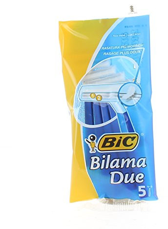BIC Lot de 12 Pochettes de 5 Rasoirs BILAMA 2 lames