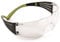 3M SecureFit 400 - Schutzbrille, kratzfest / beschlagfrei, klar +1,5 Linse, SF415AS / AF, Farbe schwarz / grün