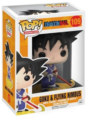 Funko Pop! Anime - Dragonball Z - Goku & Nimbus - Dragon Ball Z - Figura in Vinile da Collezione - Idea Regalo - Merchandising Ufficiale - Giocattoli per Bambini e Adulti - Anime Fans