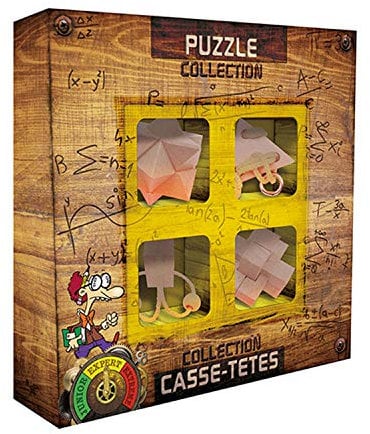 Gigamic - CECBE - Collection de Casse-Têtes - Bois Expert, Marron Clair