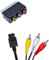 PSBasics Câble AV + adaptateur péritel pour Nintendo 64 Super Nintendo Gamecube N64 SNES GC
