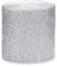 Publilancio SRL 4 Stück Rolle Krepp-Papier Rosen aus Silber 5 cm x 10 M jeder Total 40 M