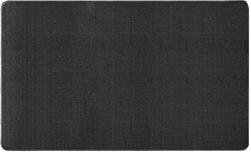 Primaflor - Ideen in Textil Natur Sisal-Teppich SISALLUX - Schwarz, 100x200cm, Rutschfester Vorleger, Fußbodenheizung geeignet, Sisal-Matte als Küchen-Läufer