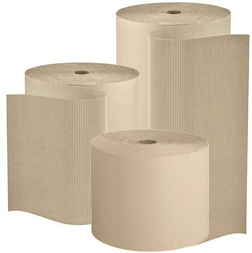 2x Wellpappe Rollenwellpappe C-Welle 80 cm x 70 m