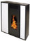 INTERSTOVES - Pack INTERSTOVES Poêle à granules TESSA 10 Etanche sortie Concentrique sur le dessus + Kit Conduit Ventouse (sortie façade) - Blanc