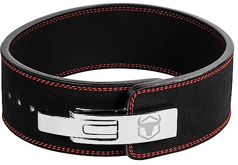 Gewichthebergürtel für Piowerlifting, 10 mm/13 mm, USPA- und IPL-geprüft, für schweres Gewichtheben, Lederstütze für Kreuzheben und Kniebeugen