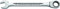 STAHLWILLE Nr. 17F l Ratschen-Ringmaulschlüssel 10 mm l flache Ringseite l extrem belastbar l schraubenschonend