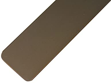 IHC 38mm 60cm Endleiste Winkelleiste Seiteleiste Arbeitsplatte Küche Braun Leiste ohne Löcher rechts