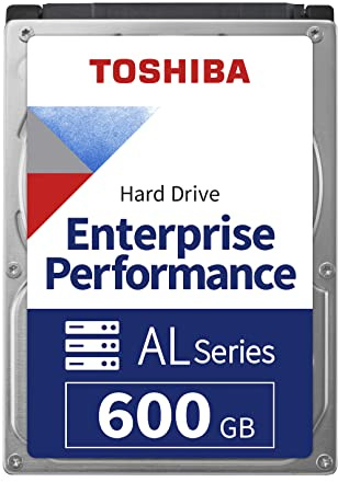 Toshiba AL14SEB060N 600GB 10K 2.5 Inch SAS 12 Gb/s 10500 RPM 128MB 512n AL14 Enterprise HDD for Dell HP Lenovo Supermicro Server Hard Drive