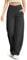G4Free Damen Weite Hose Yogahose Hohe Taille Jogginghose mit Taschen Crossover Elegant Straighthose Bauchkontrolle Schlaghose Sporthose Petite/Regulär/Lang