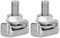 Akozon Terminal de Batería T-Bolt, 2 Piezas 19116852 64740 Terminal de Batería de Coche T Pernos Reemplazo de Acero Inoxidable para Chevrolet