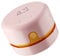 Mini Crumb Vacuum Cleaner Portable Desktop Sweeper, Desktop Dust Vacuum Cleaner Cute Handheld Cordless Multifunction Cleaning for Home, Office, Car, Pet Hairs (Pink)