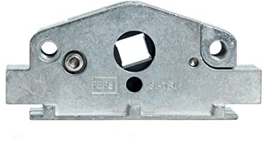 FEPS Gear Getriebegehäuse inkl. Zahnrad Getriebeschnecke Dornmaß 16mm Schneckengehäuse als Ersatz für Fenstergetriebe der Marke Siegenia Serie TRIAL alte Bauform