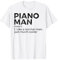 Piano Man Definition Klavierspieler T-Shirt