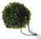 UKCOCO Blumen-gras-kugel-kronleuchter Pflanzenkugelverzierung Beleuchtete Formschnittkugel Für Pflanzen Pflanzenball Für Den Außenbereich Solar-gartenlampe Dekorative Kugel Hochzeit Eisen