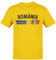 Alsino EM Fan Shirt Rumänien Europameisterschaft 100% Baumwolle T-Shirt Rundhals Fanartikel Alle Größen Herren Damen Fan-Shirt, Größe wählen:M, Land wählen:Rumänien