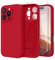 SuydanBox Magnetic for iPhone 16 Pro Case, Compatible with MagSafe, [Full Camera Protection][Screen Protector] Silicone Shockproof Protective Phone Case for iPhone 16 Pro 6.3, Deep Red