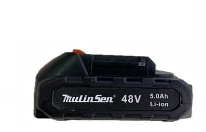 Batteria Di Ricambio 48v 5000mAh Originale Mulinsen x Avvitatore Forbici Motoseghe Tagliaerba Pneumatico ecc