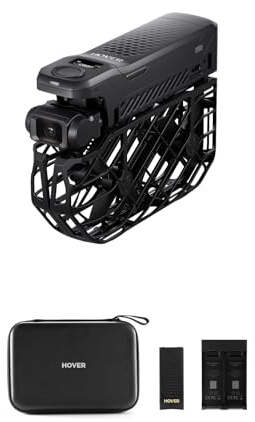 HOVERAir X1 PRO 4K Action Flying Camera, Foldable Drone with Camera with 26Mph Follow Speed, 10+ Fully Automatic Flight Modes, Fly Anywhere with OmniTerrain, SmoothCapture 2.0(Basic Combo)