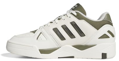Adidas Herren Midcity Low Shoes, Off White/Olive strata/Shadow Olive, 43 1/3 EU