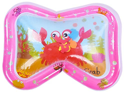 Baby-Wassermatte, faltbar, aufblasbares Wasserkissen, sensorische Spielmatte für Kleinkinder im Alter von 1 bis 3 Jahren, und Mädchen, PVC-Material, 5,5 6,9 Unzen (Ich tippe)
