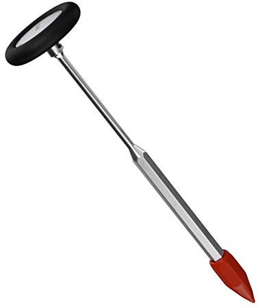 MDF® Marteau à réflexes neurologique Babinski dotée d'une pointe pour tester la sensibilité cutanée - NOIR (MDF53511)