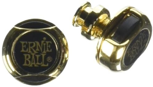 Ernie Ball Super Locks Gurtknopf, goldfarben