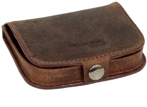 Greenland Nature Geldbörse Schüttelbörse Leder Braun