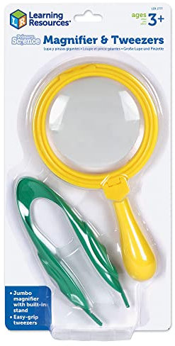 Lupa y Pinza Jumbo de Learning Resources