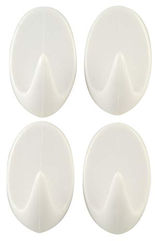 Chef Aid Medium Self Adhesive Hook Set, 4 Piece Set