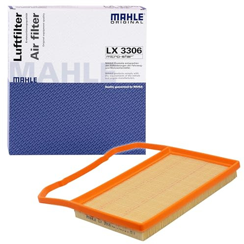 MAHLE LX 3306 Luftfilter für VW Up! (121, 122, BL1, BL2, BL3, 123) u.a. | Kompatibel mit: SEAT Mii, SKODA CITIGO, VW POLO V, UP!