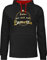 Shirtracer Pullover Herren Frauen Hoodie Kontrast zweifarbig - Sprüche Statement - Früher war noch mehr Lametta - M - Schwarz/Rot - weihnachtshoodie weihnachtshoody weihnachtsmotiv Christbaum Pulli