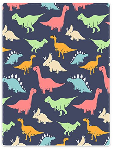 YISUMEI Decke 150x200 cm Kuscheldecken Sanft Flanell Weich Fleecedecke Bettüberwurf Dinosaurier Bunt