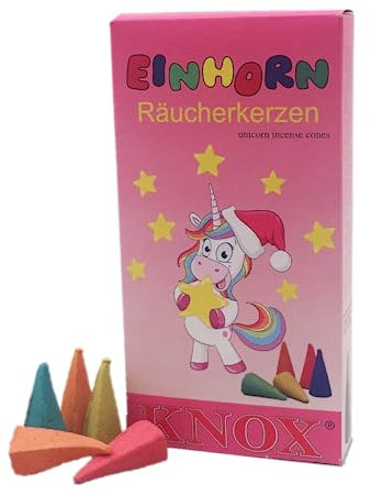 KNOX 016510 - Räucherkerzen Einhorn-Duft Sonderedition Einhorn