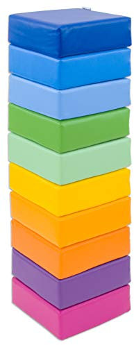 Betzold - Sitzkissen Regenbogen, 10-TLG. - Boden-Kissen Kinder-Garten