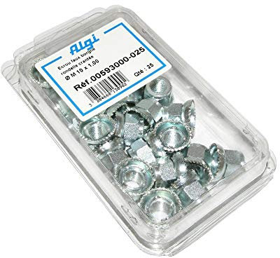 ALGI Hardware - Brand Nut Faux-Borgne 10X100 (25)
